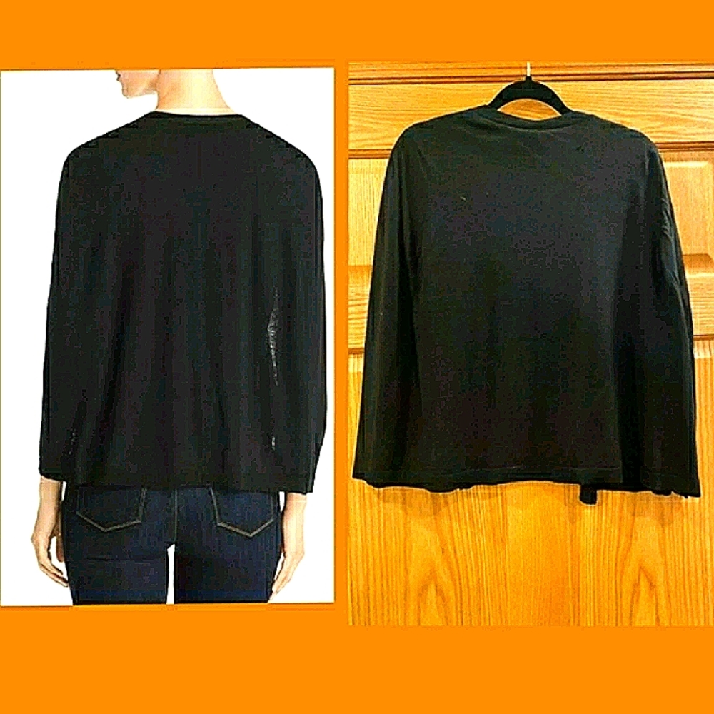 Kobi Halperin split cape  Open Front  Sweater - Picture 2 of 13